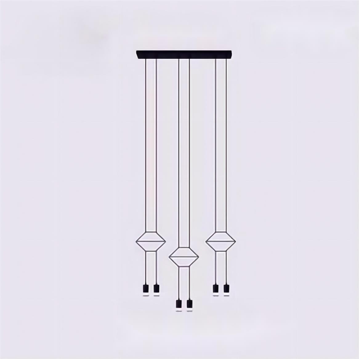 Wireflow Chandelier