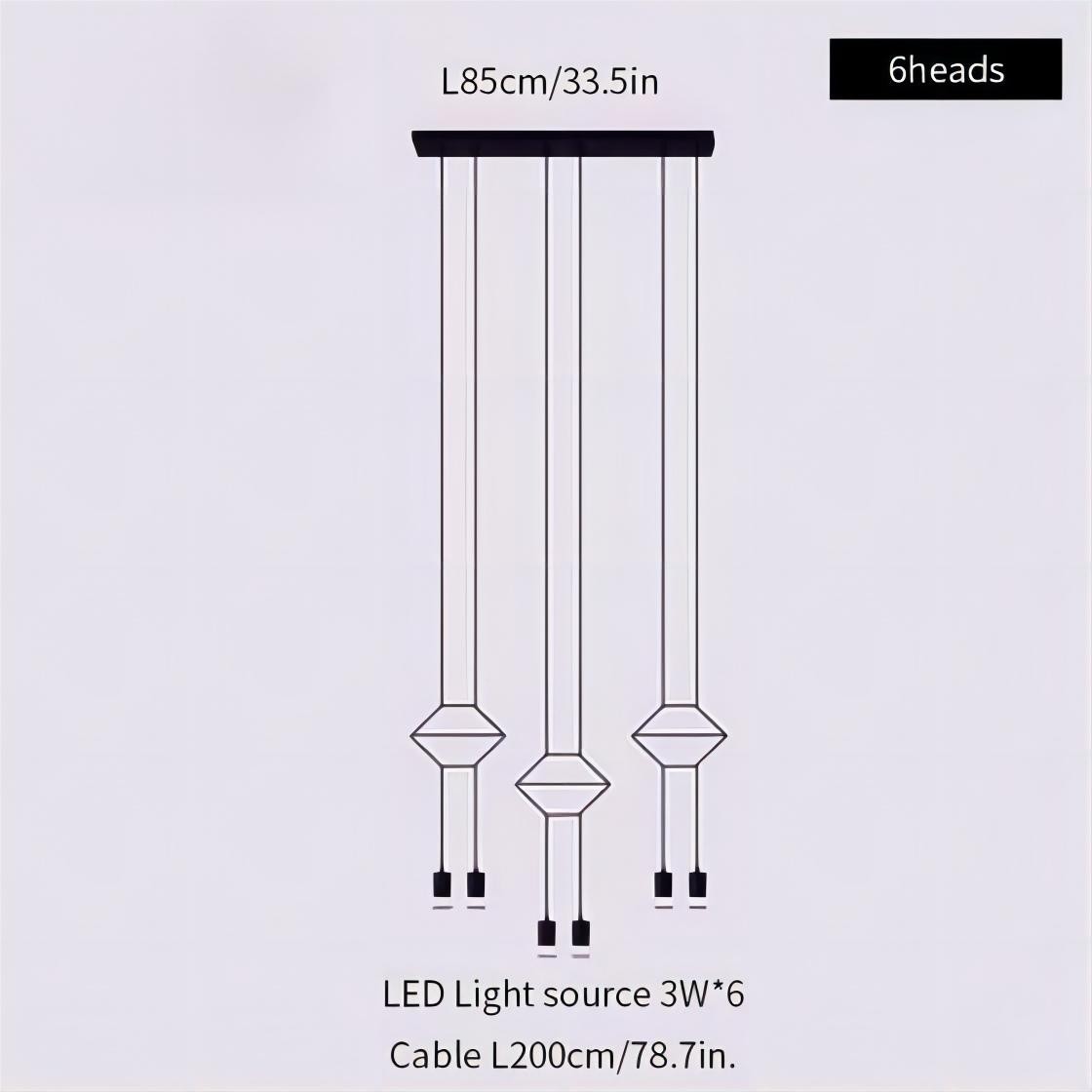 Wireflow Chandelier