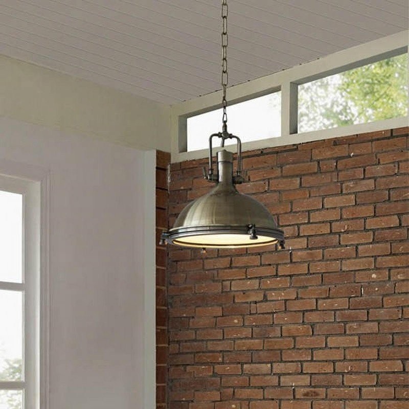 Industrial Country Metal Pendant Light