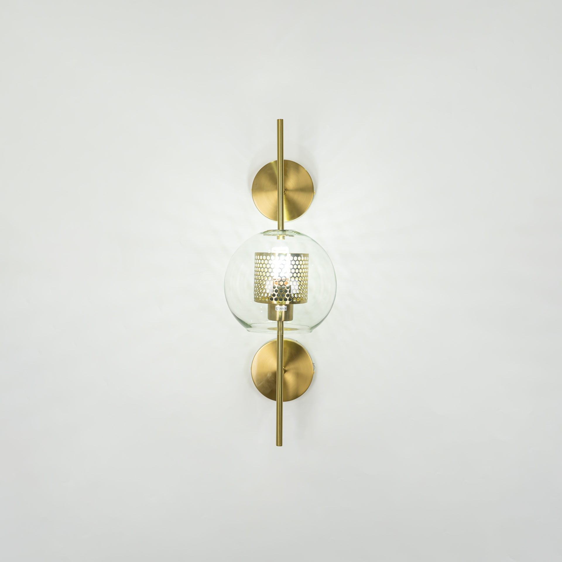 Chiswick Glass Wall Light