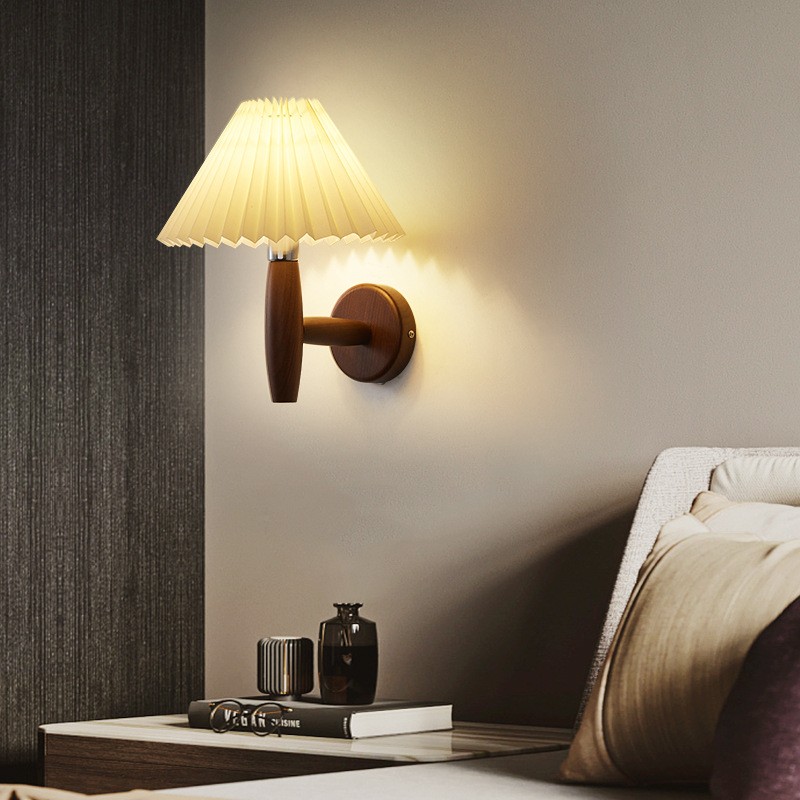 Wooden Wall Lamp