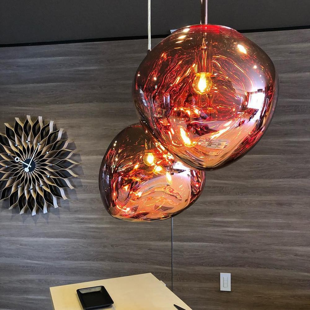 Glass Melt Pendant Light