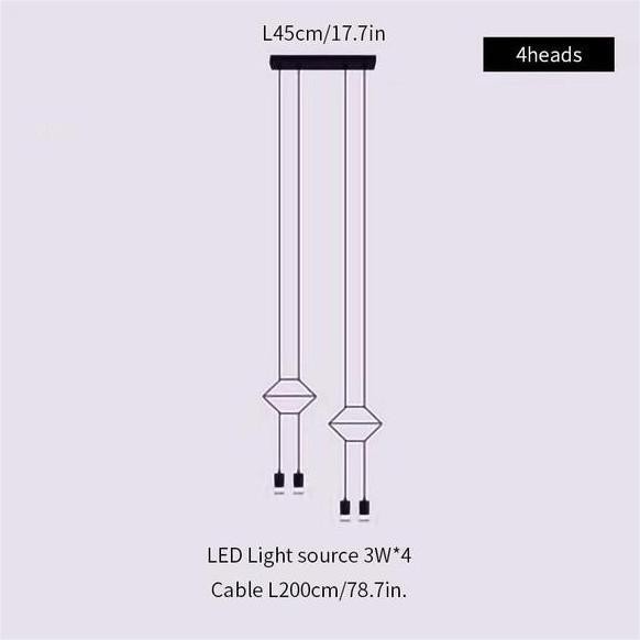 Wireflow Chandelier