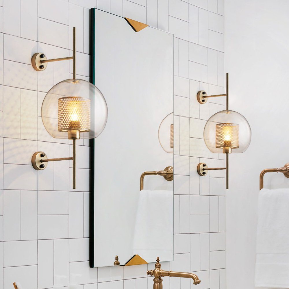Chiswick Glass Wall Light