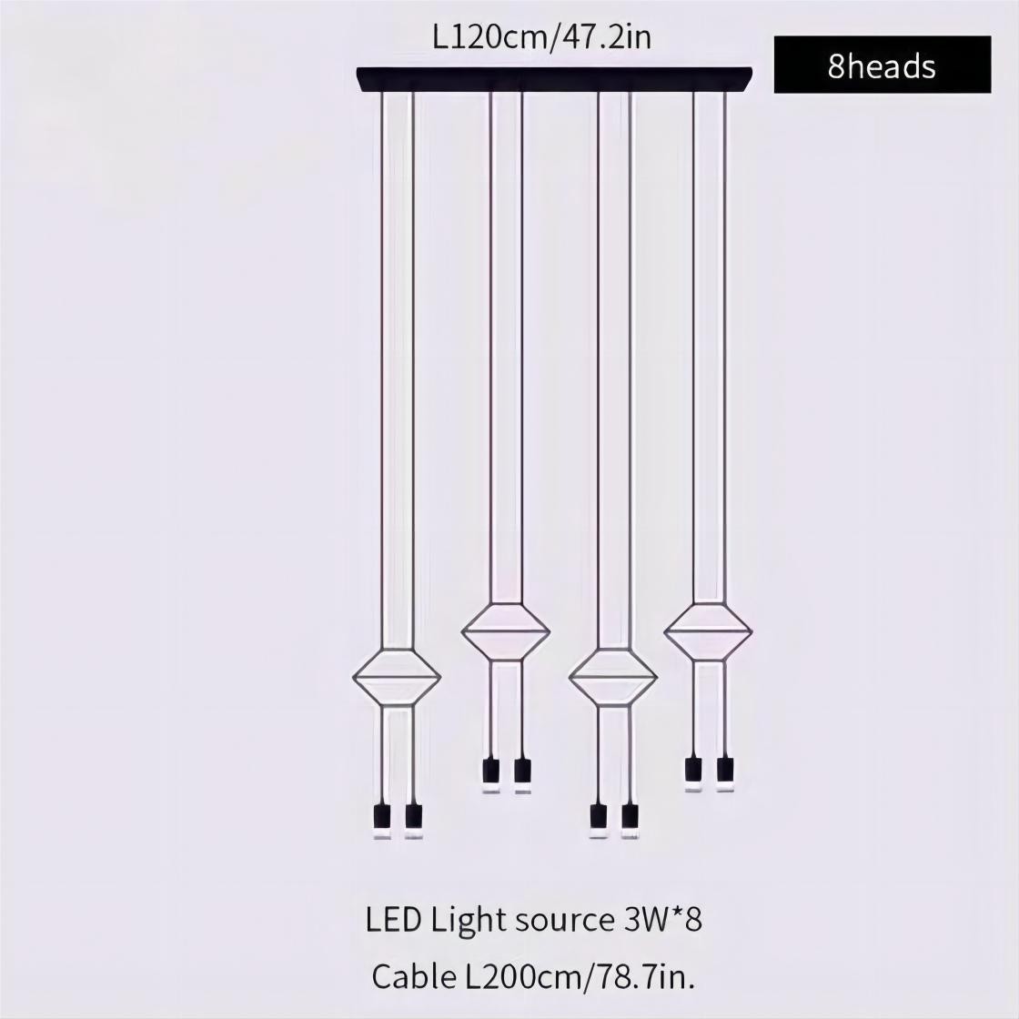 Wireflow Chandelier