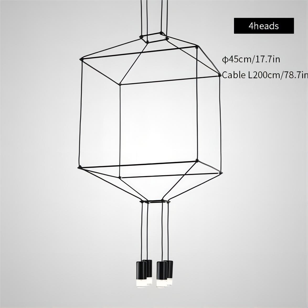 Wireflow Chandelier