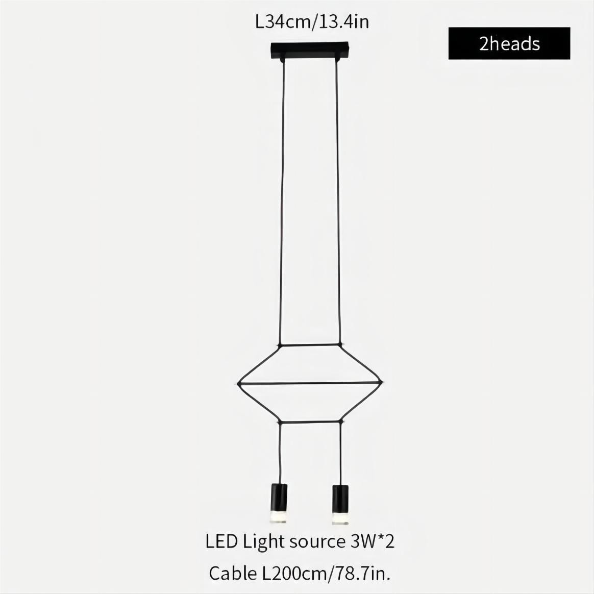 Wireflow Chandelier