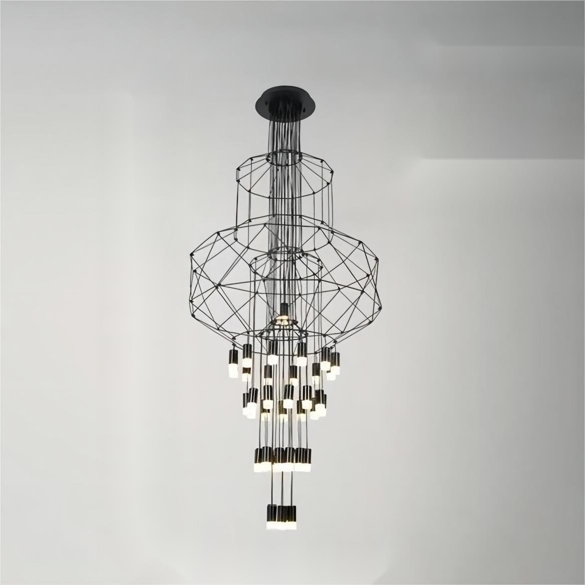 Wireflow Chandelier