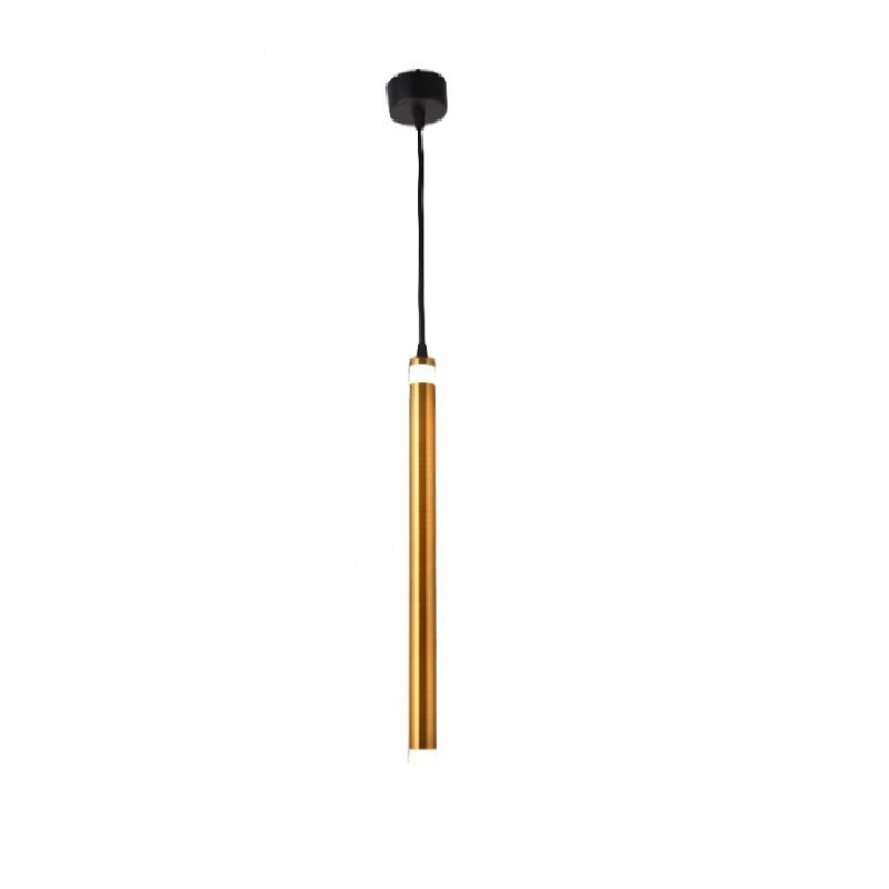 Tube Golden Pendant Lamp