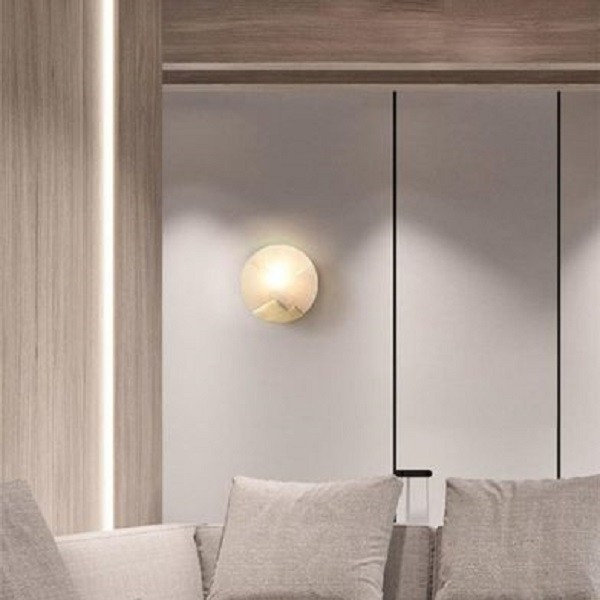 Pure Copper Marble Wall Lamp