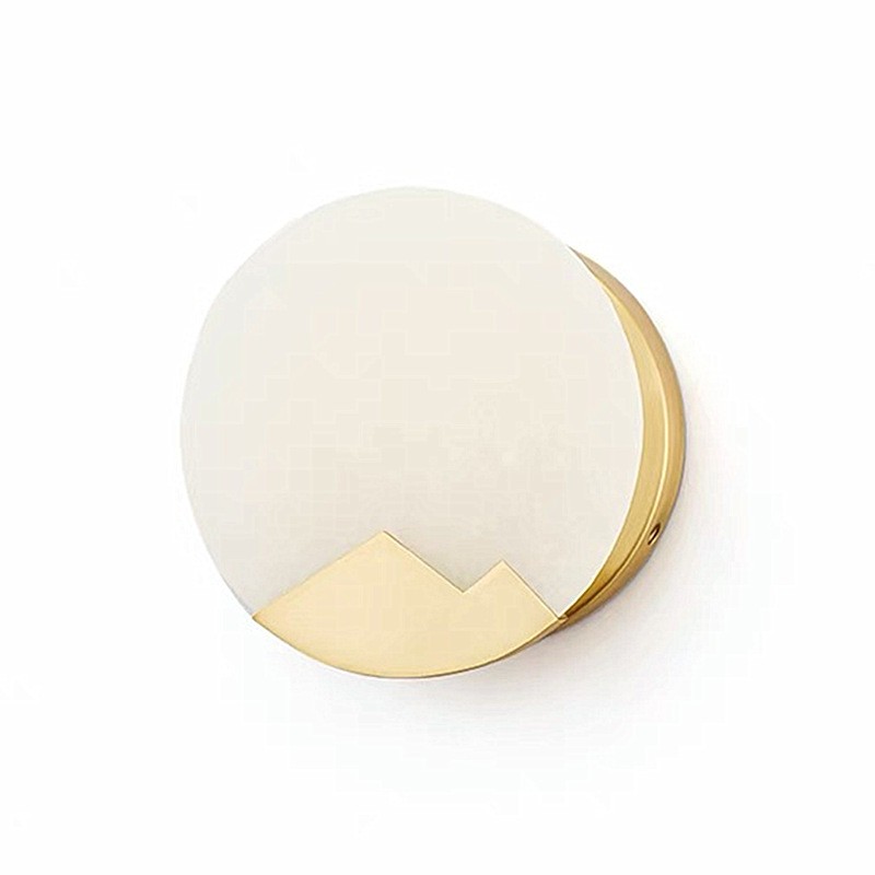 Pure Copper Marble Wall Lamp