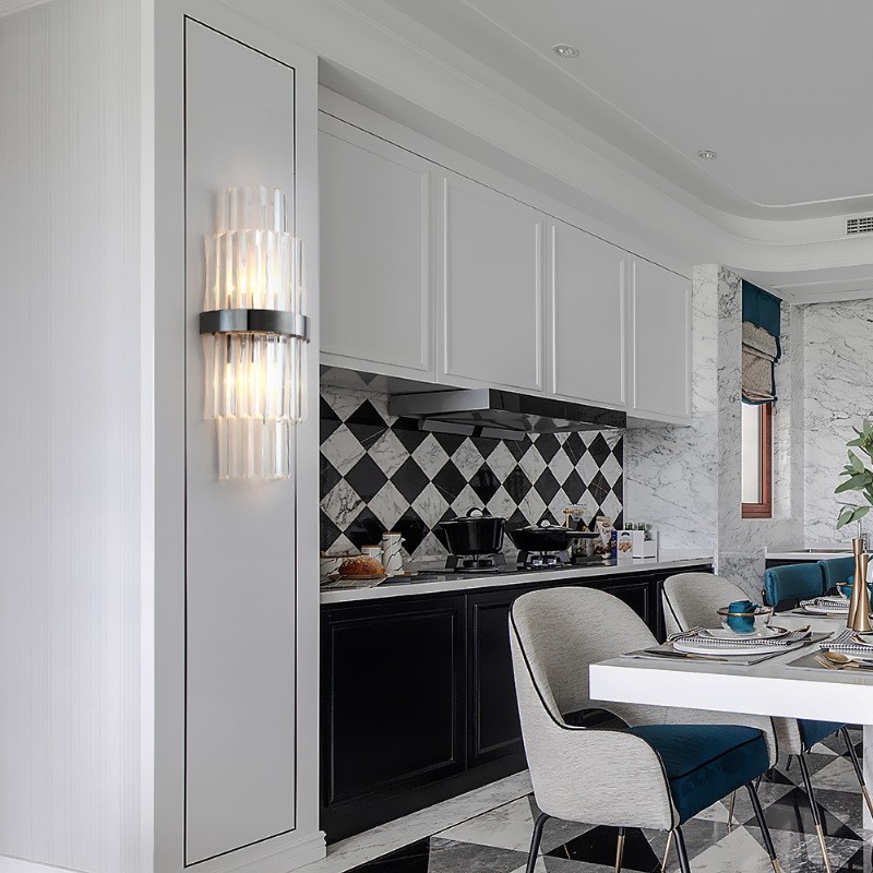 Modern Luxury Crystal Wall Lamp