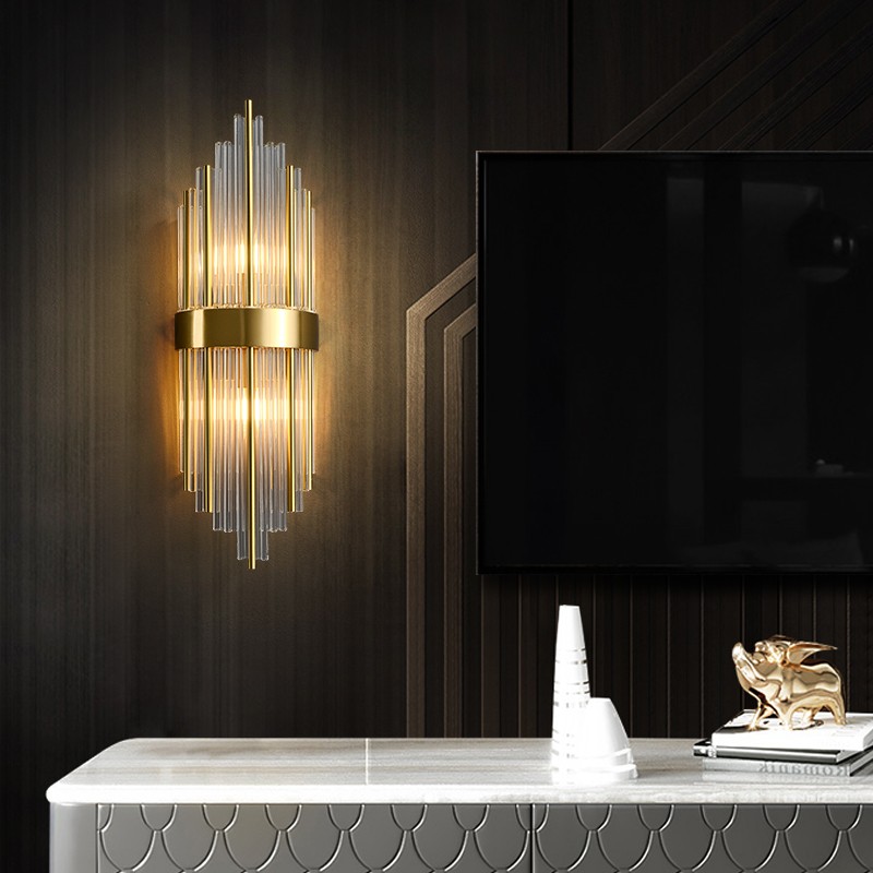 Modern Luxury Crystal Wall Lamp