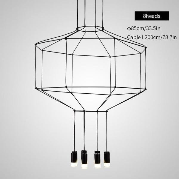 Wireflow Chandelier