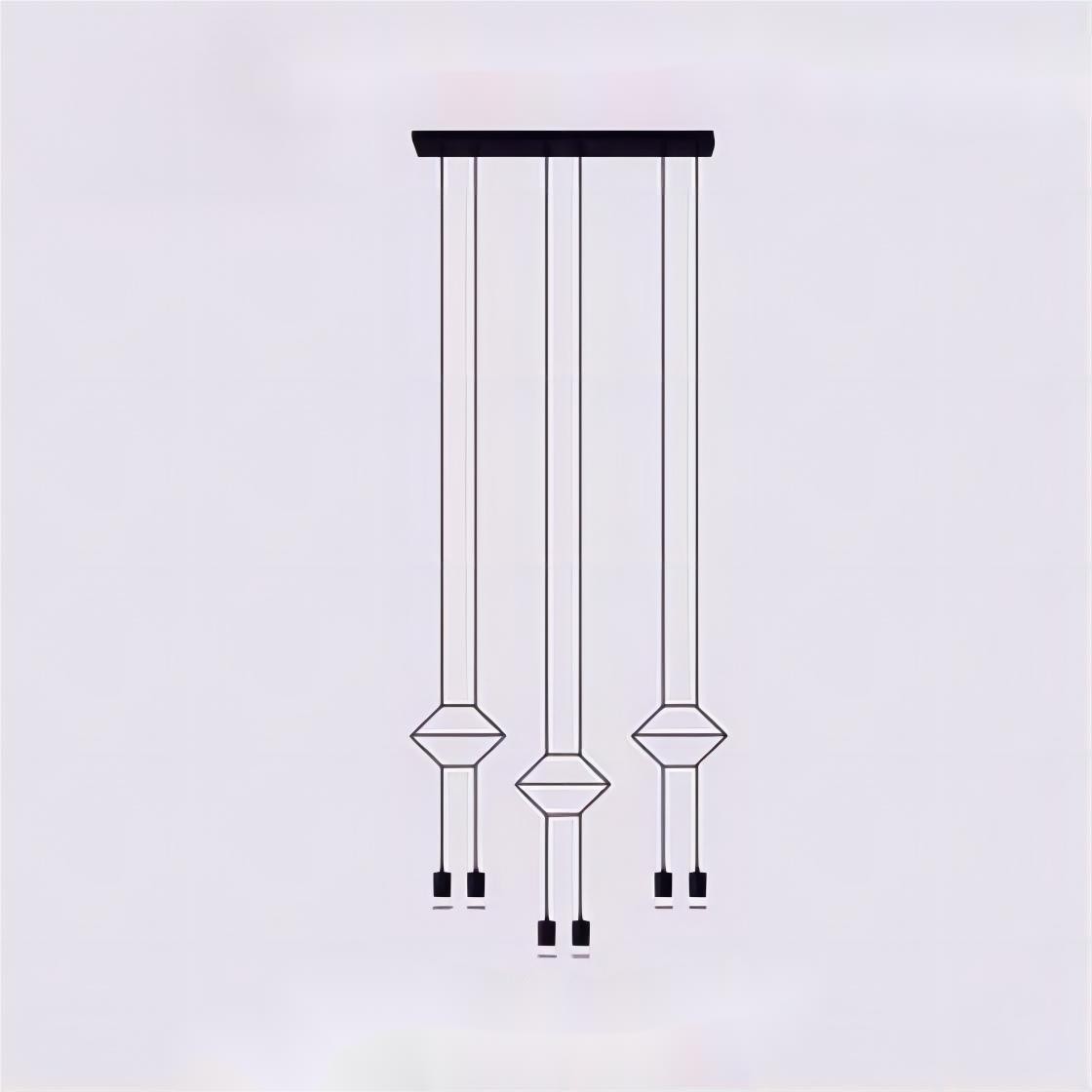 Wireflow Chandelier