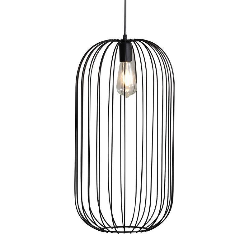 Stripe Cage Pendant Light