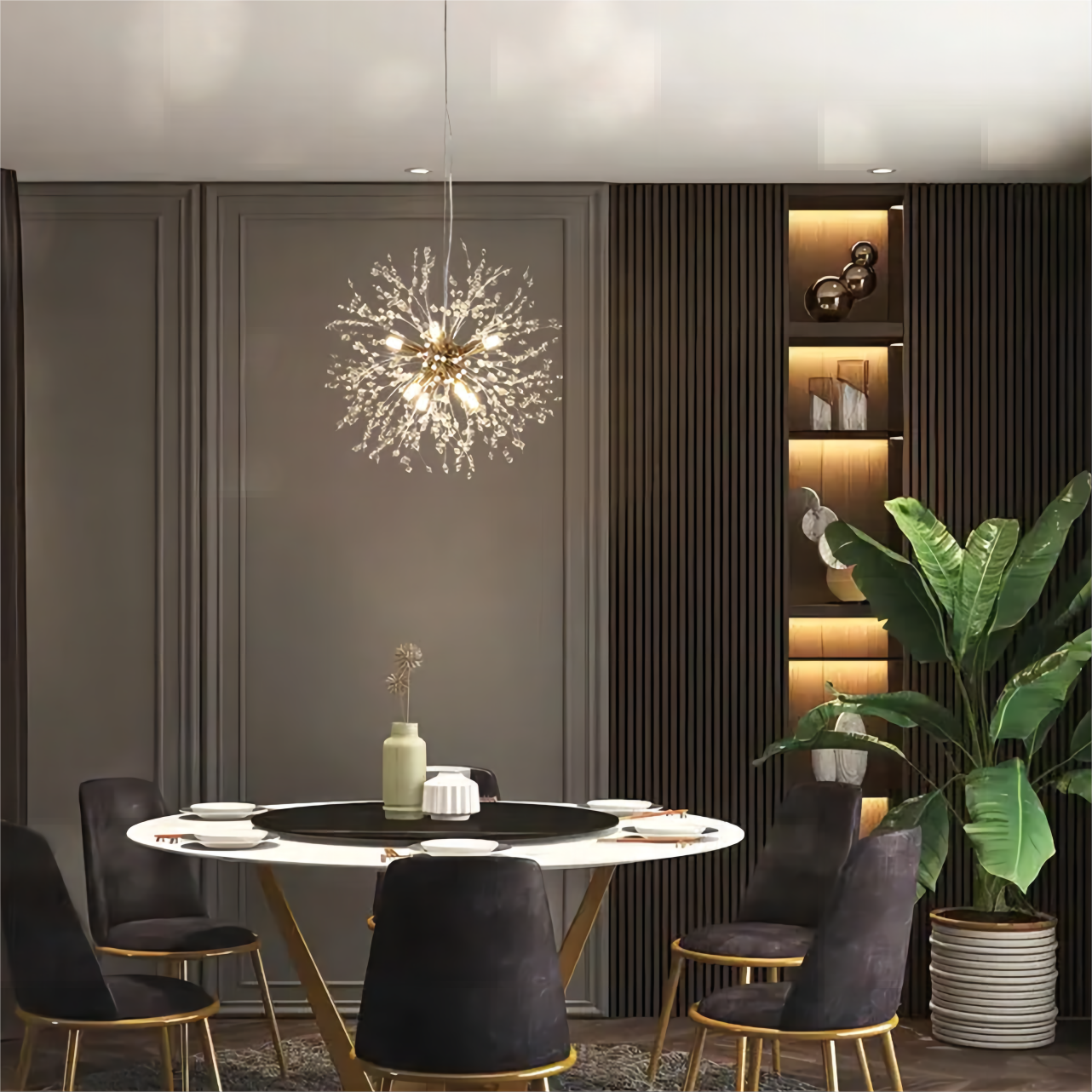 Dandelion Satellite Chandelier