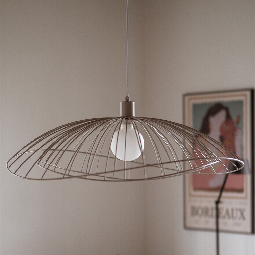 Ray metal pendant light
