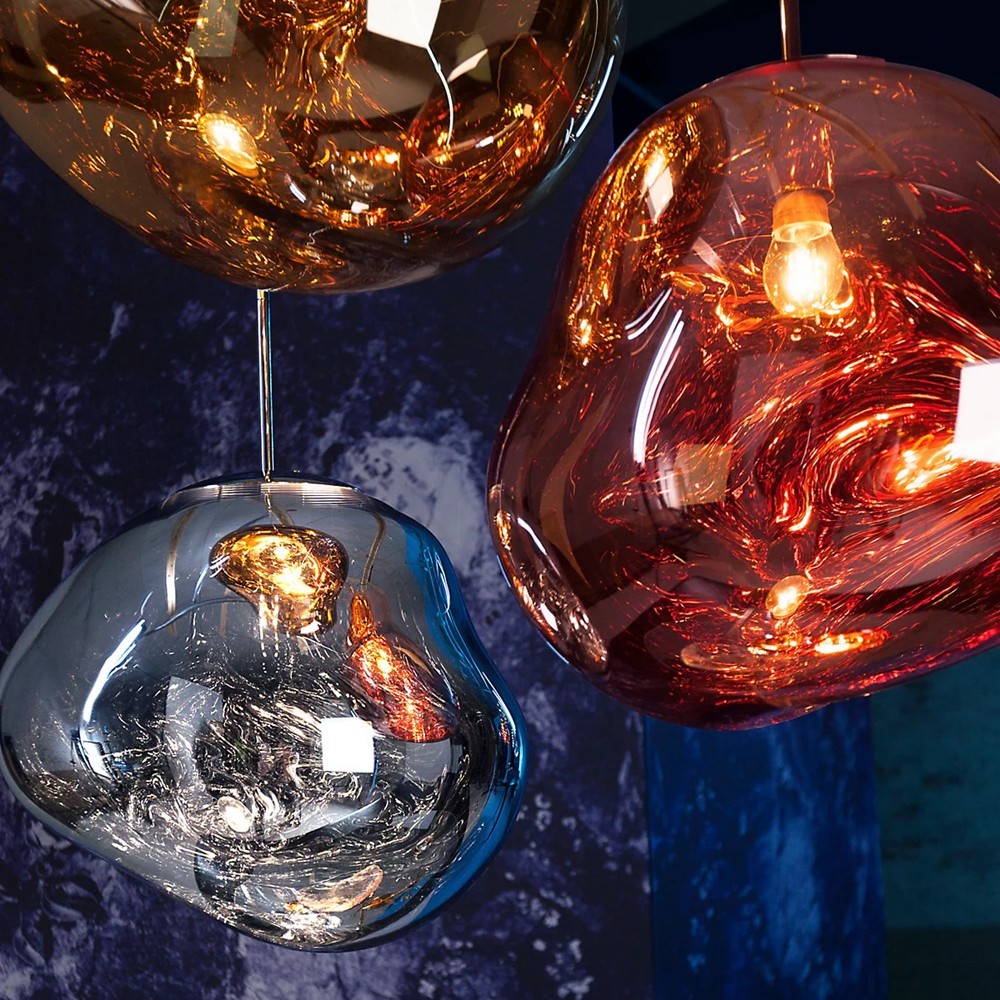 Glass Melt Pendant Light