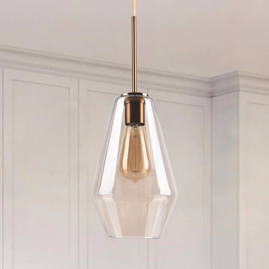 Geometric Glass Pendant Light