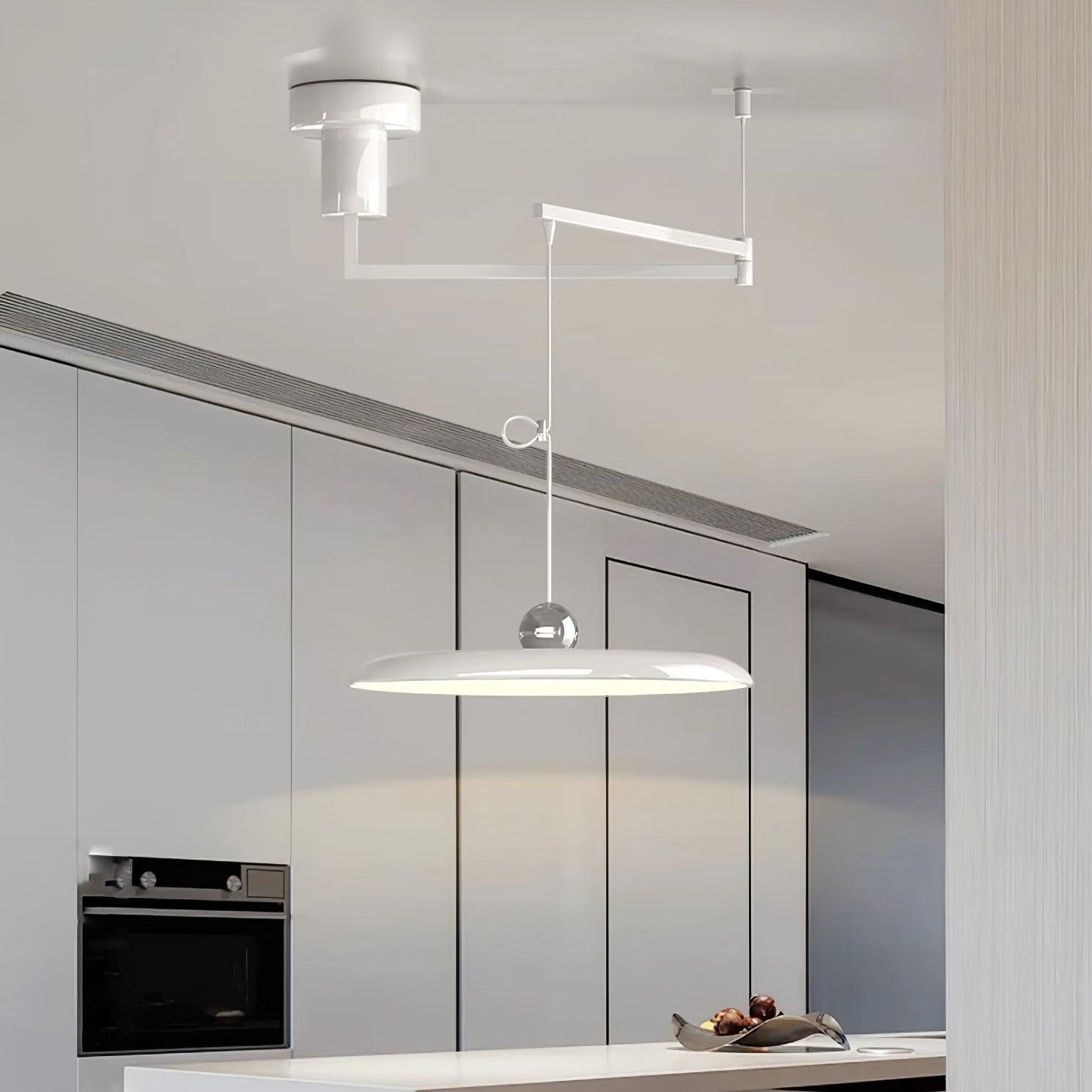 Tizio Adjustable Swing Arm Disc Pendant Lamp G70
