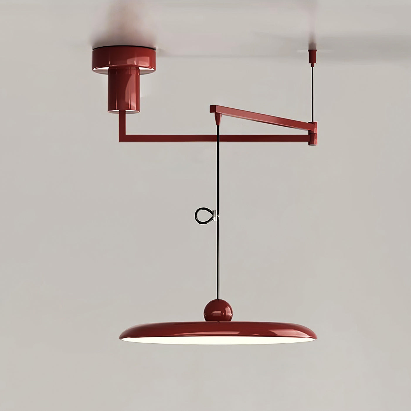 Tizio Adjustable Swing Arm Disc Pendant Lamp G70