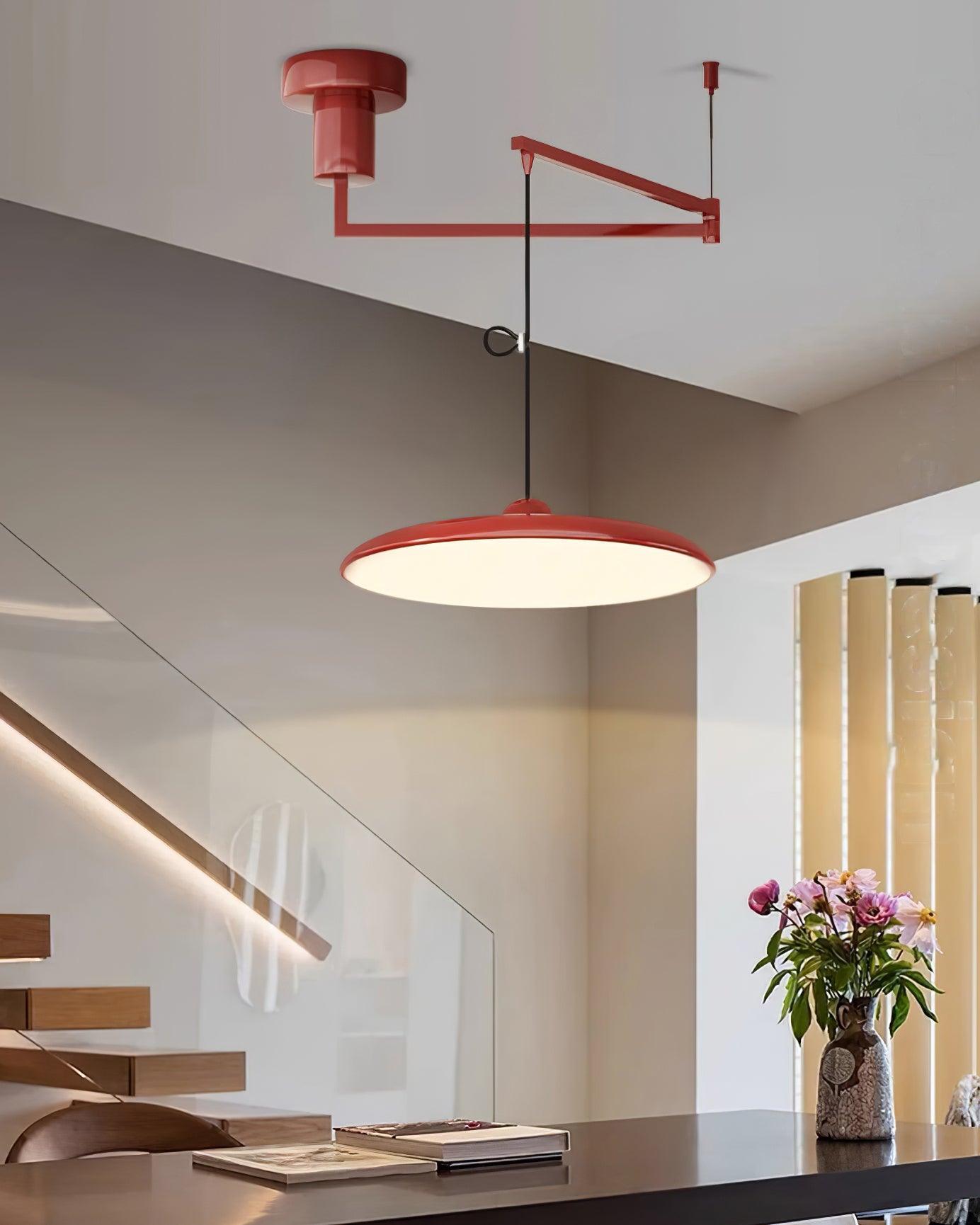 Tizio Adjustable Swing Arm Disc Pendant Lamp G70