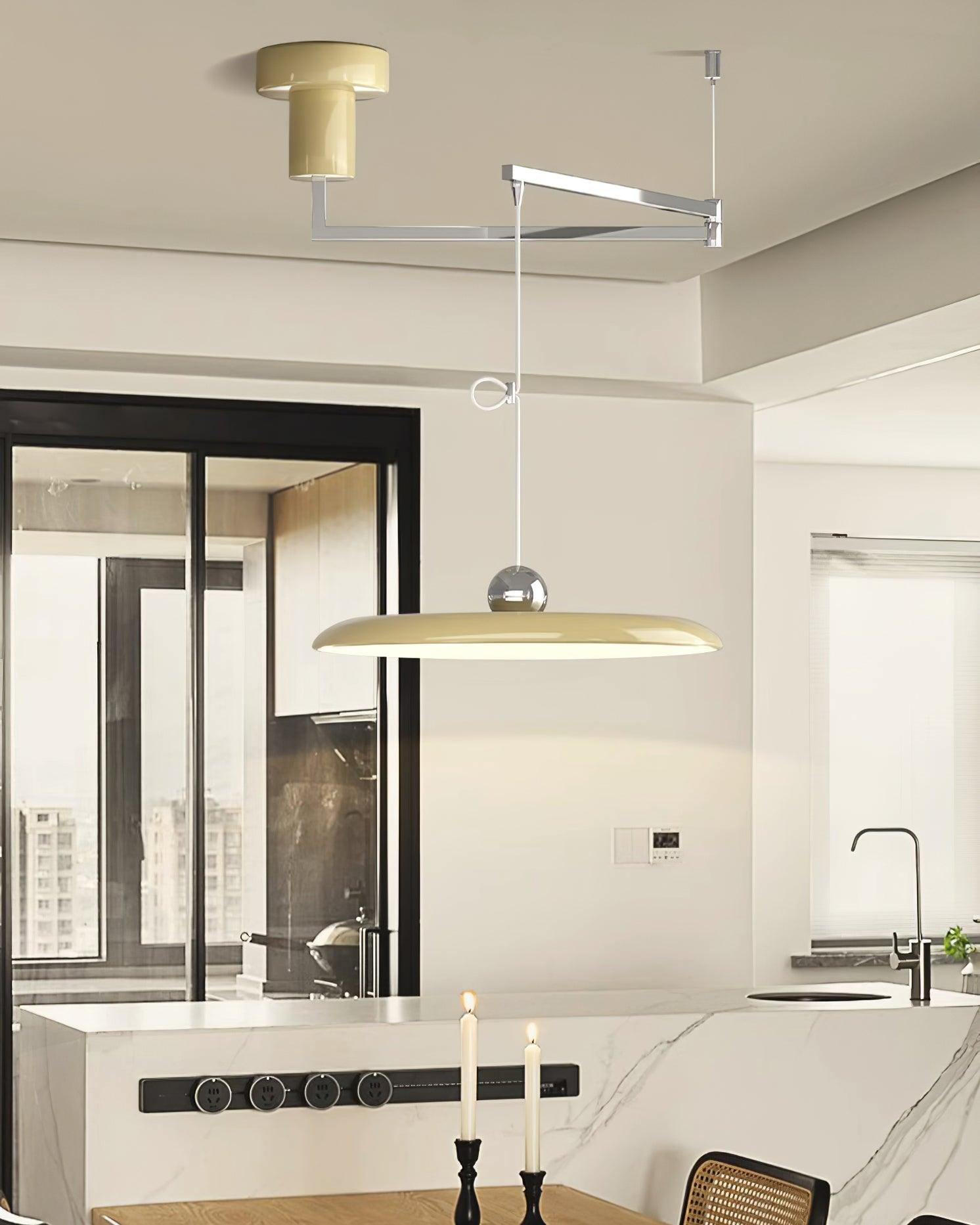 Tizio Adjustable Swing Arm Disc Pendant Lamp G70