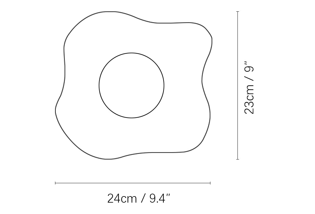 Marble Minimalist Irregular Wall Lamp