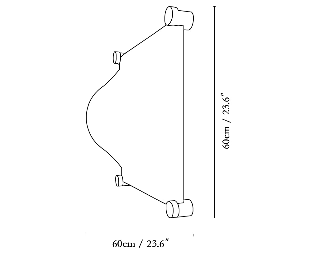 Acrylic Bolla Wall Lamp