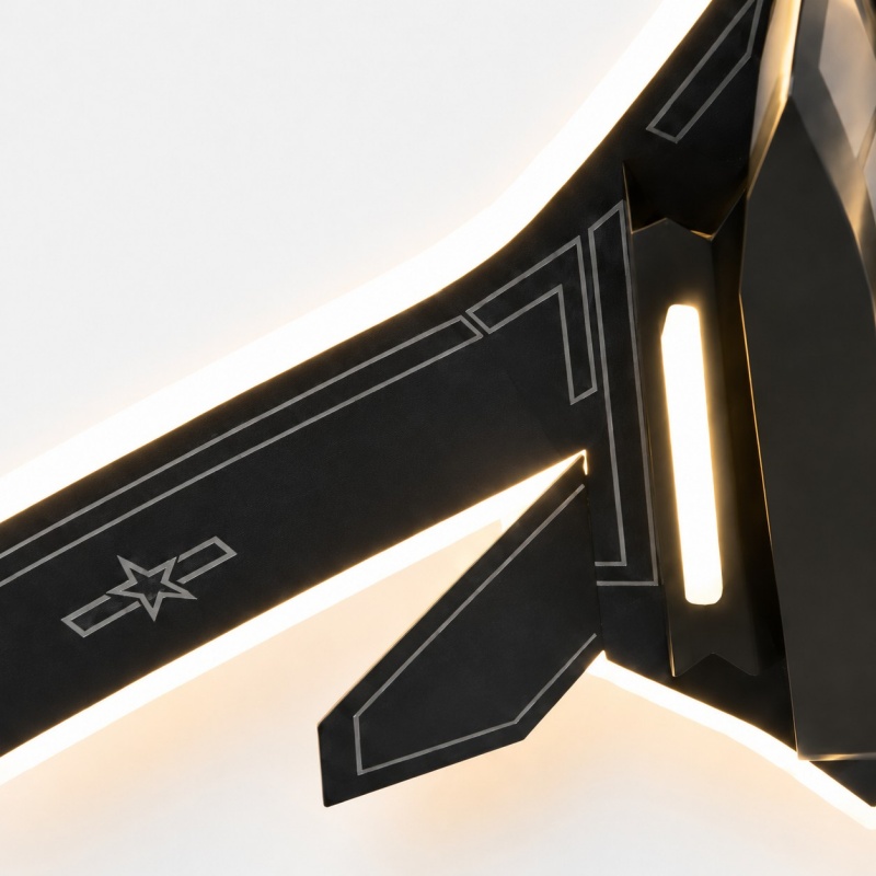 Jet fighter LED ceiling light