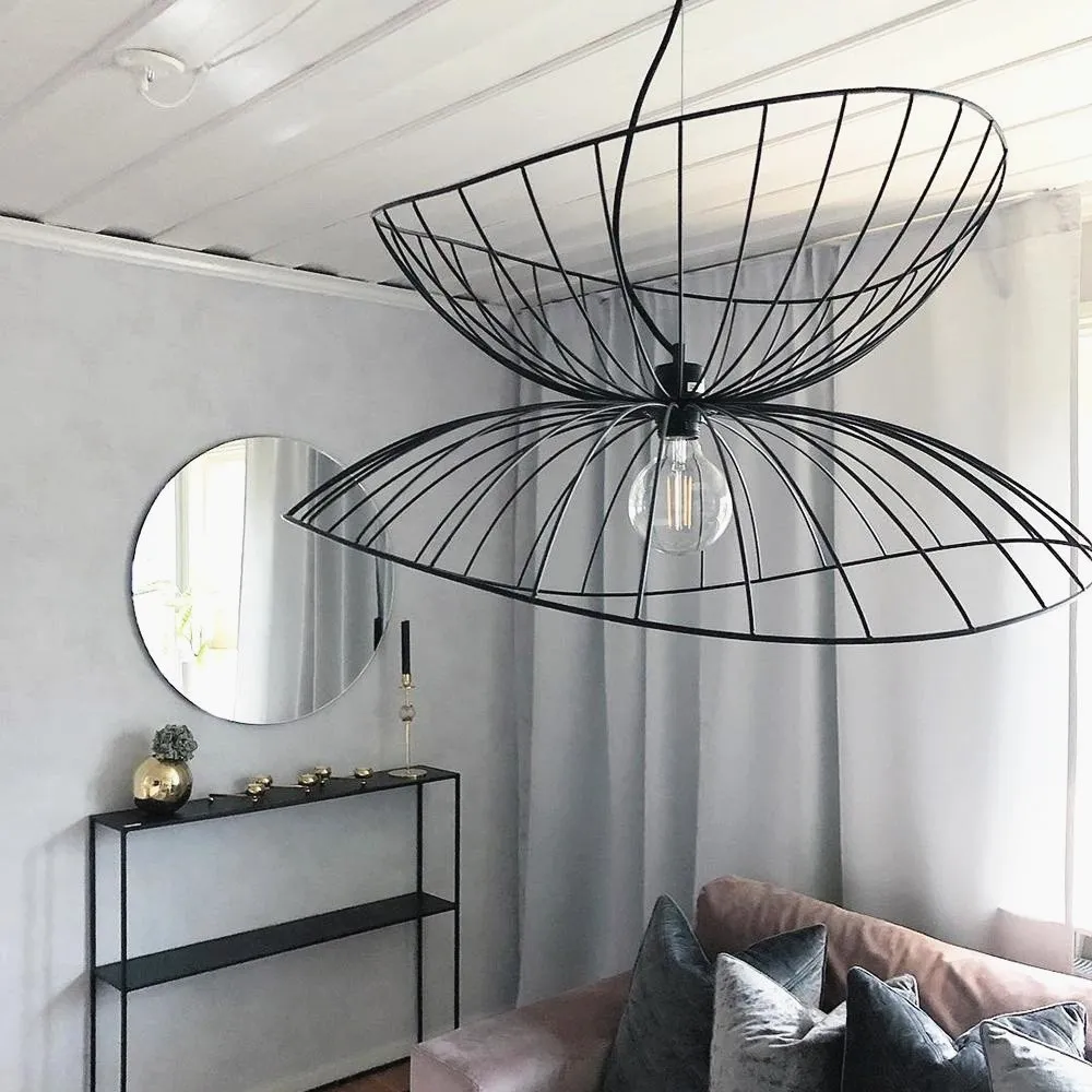 Ray metal pendant light