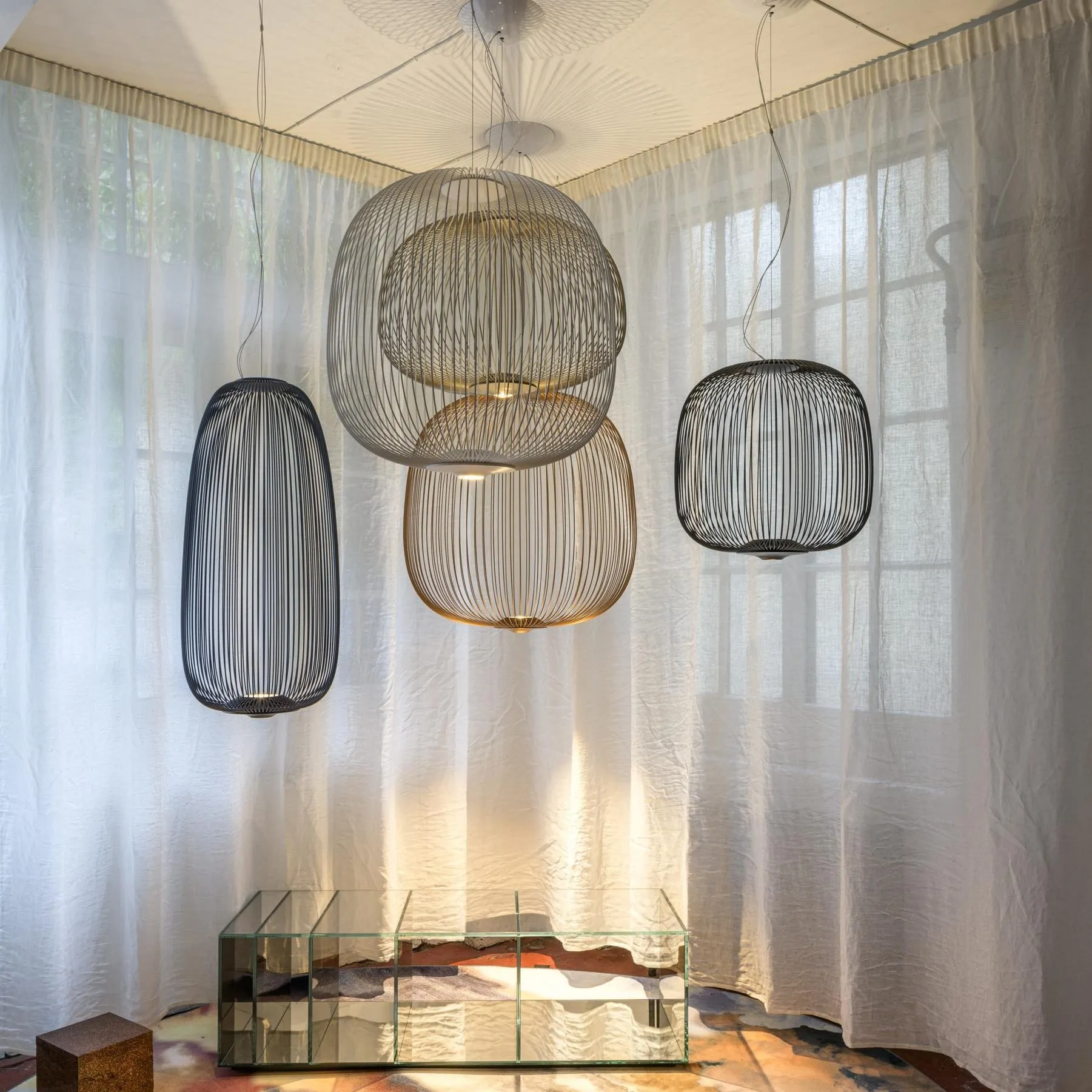 Spokes Suspension Lamp