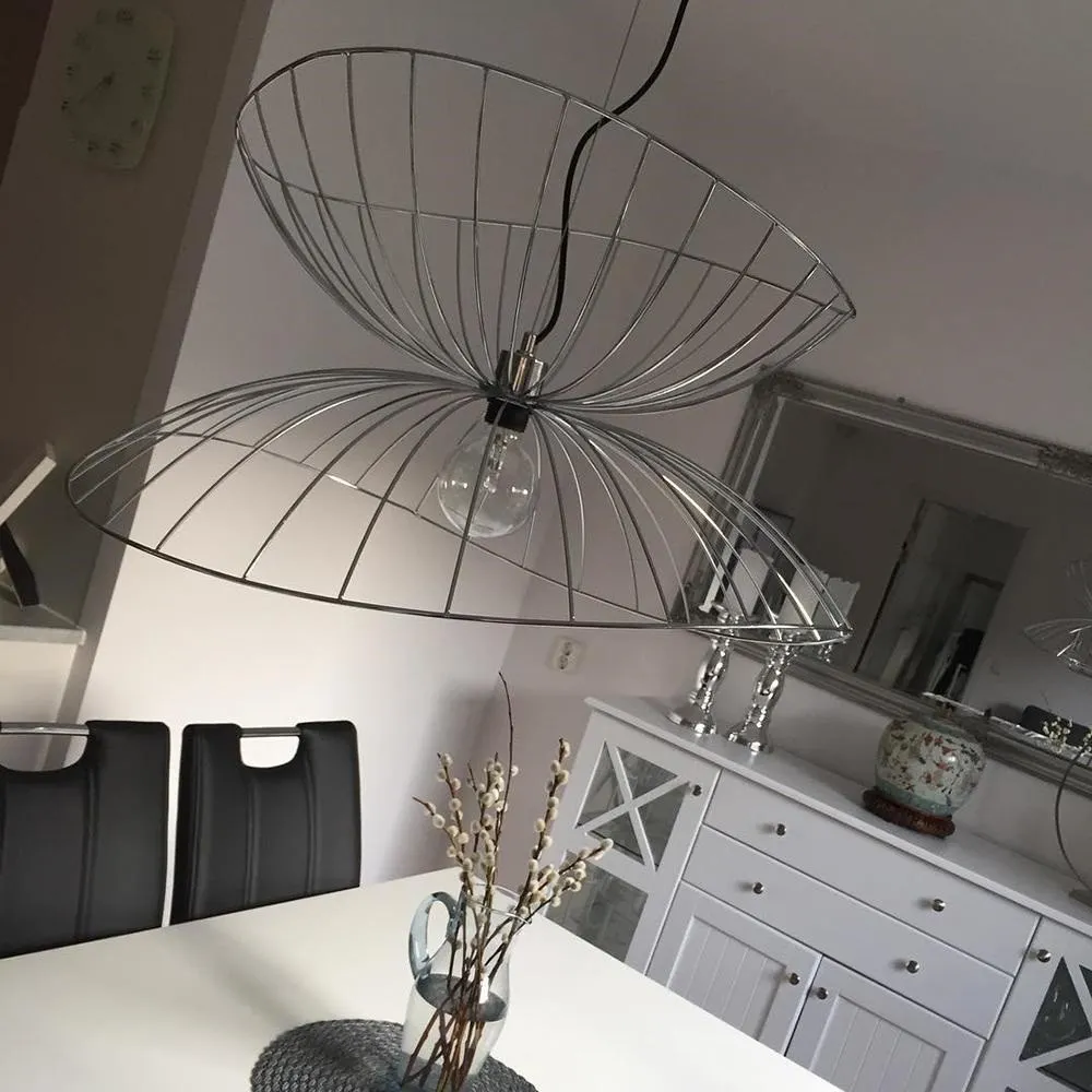 Ray metal pendant light