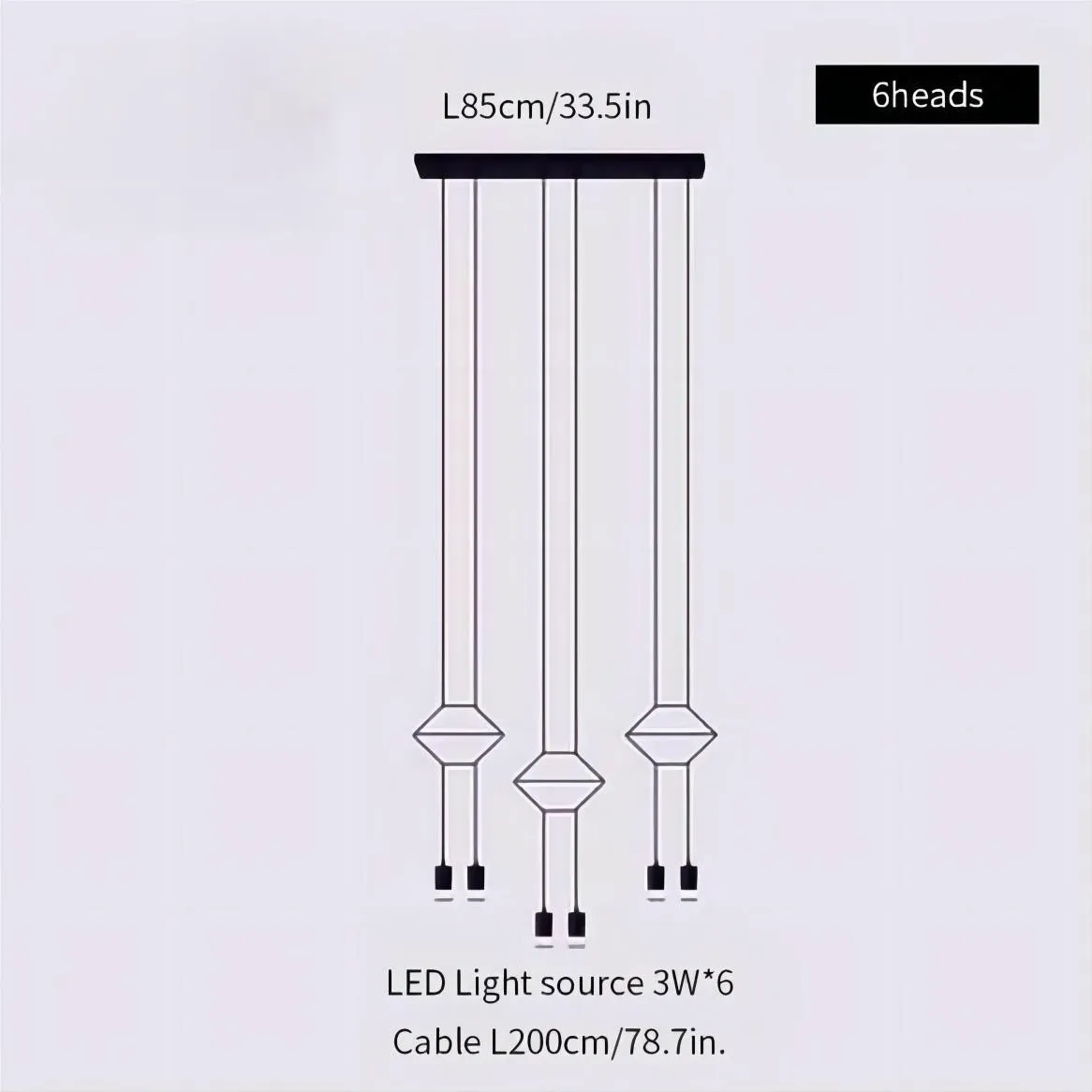 Wireflow Chandelier