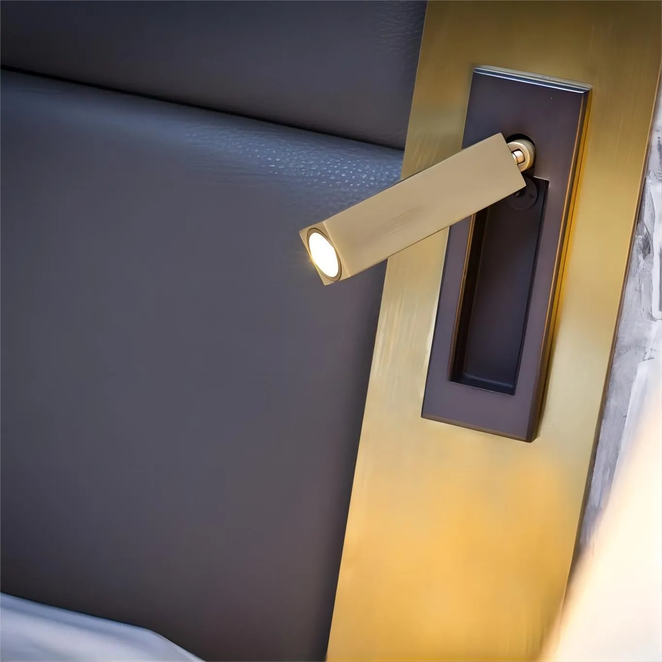 Embedded Bedside Wall Light
