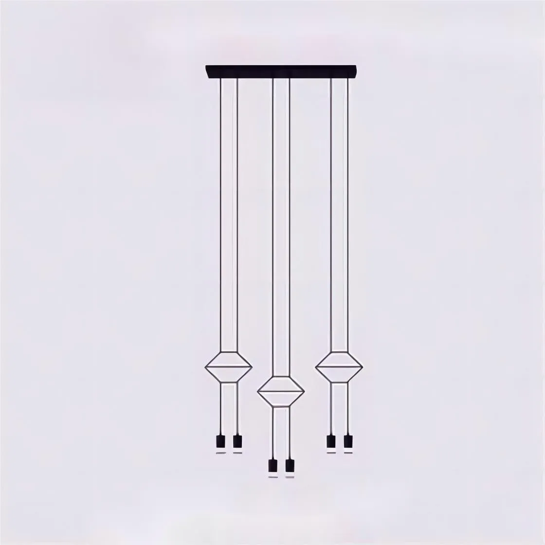 Wireflow Chandelier