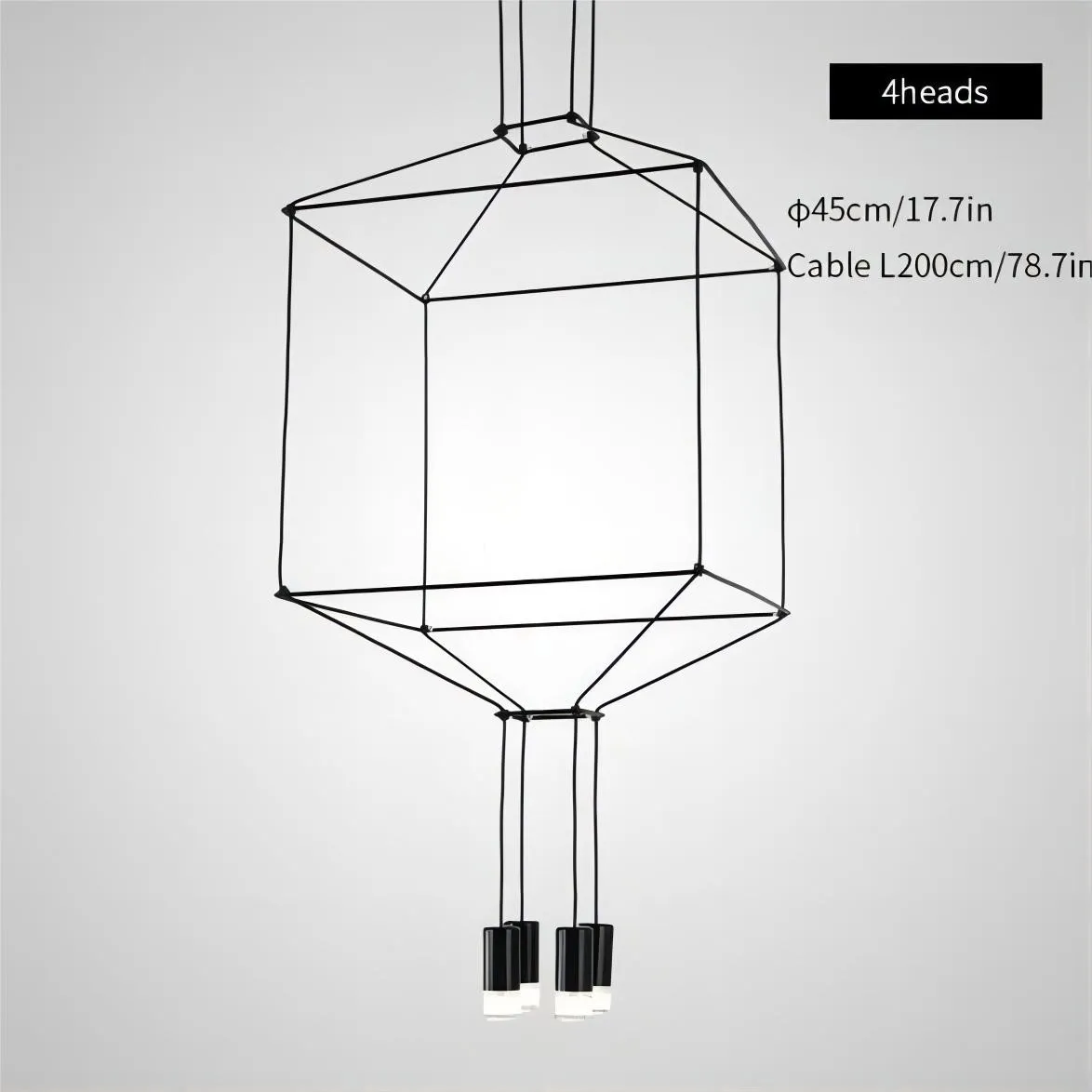 Wireflow Chandelier