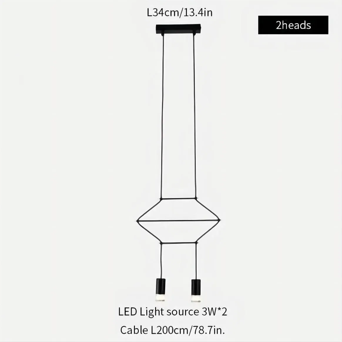 Wireflow Chandelier