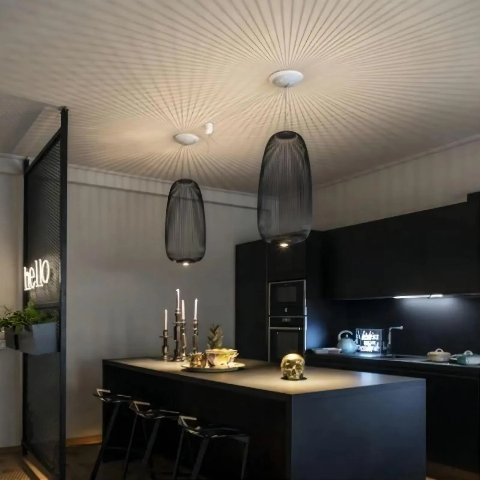 Spokes Suspension Lamp