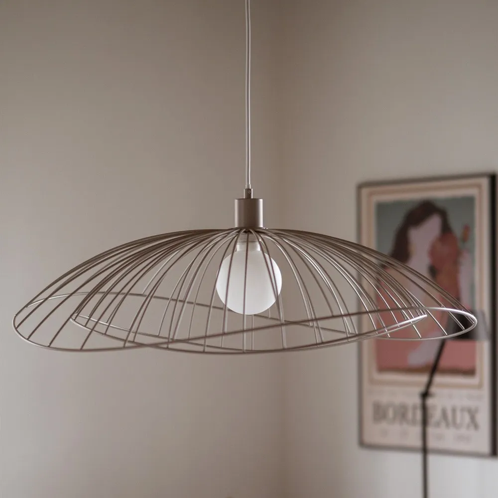 Ray metal pendant light