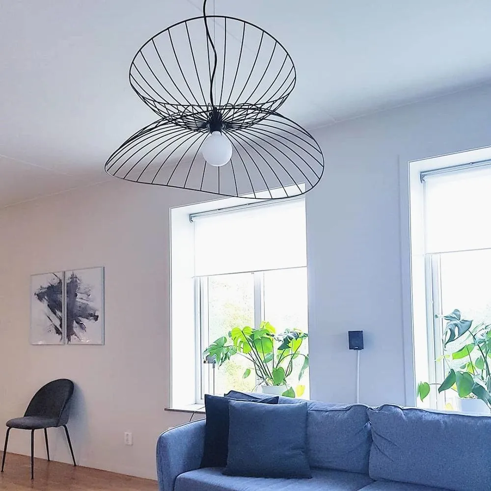 Ray metal pendant light