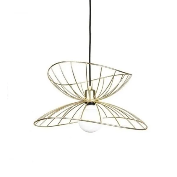 Ray metal pendant light