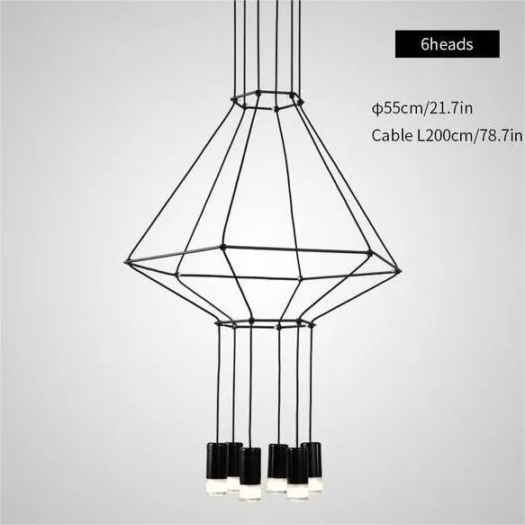 Wireflow Chandelier