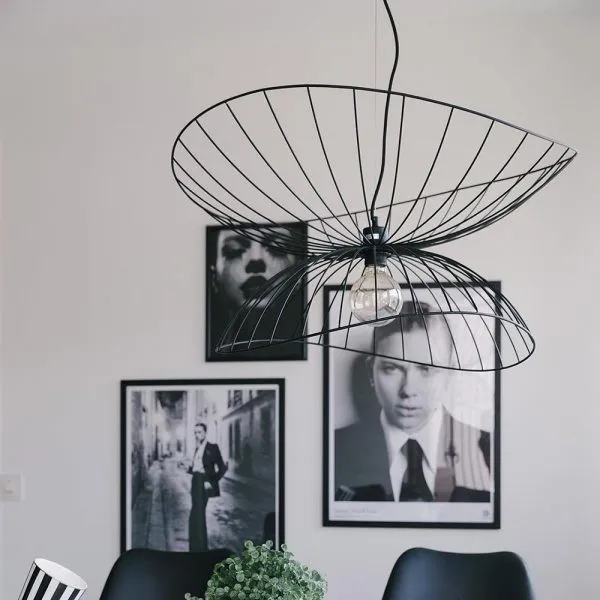 Ray metal pendant light
