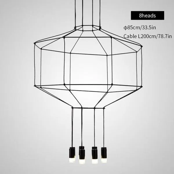 Wireflow Chandelier