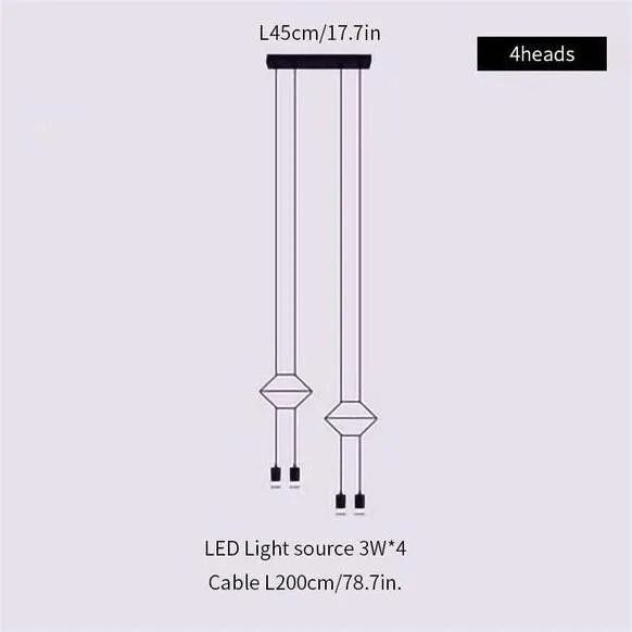 Wireflow Chandelier