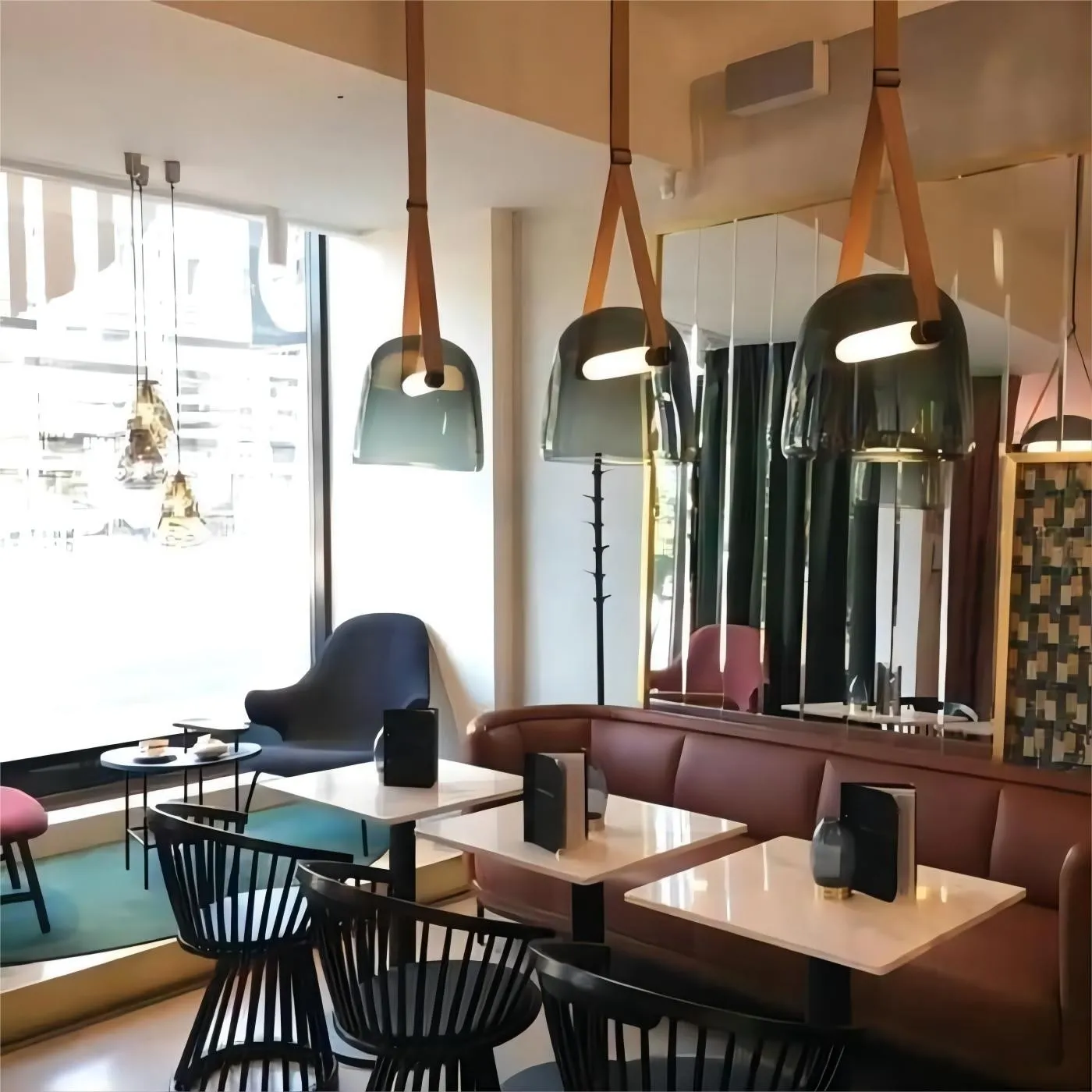 Mona glass pendant lamp