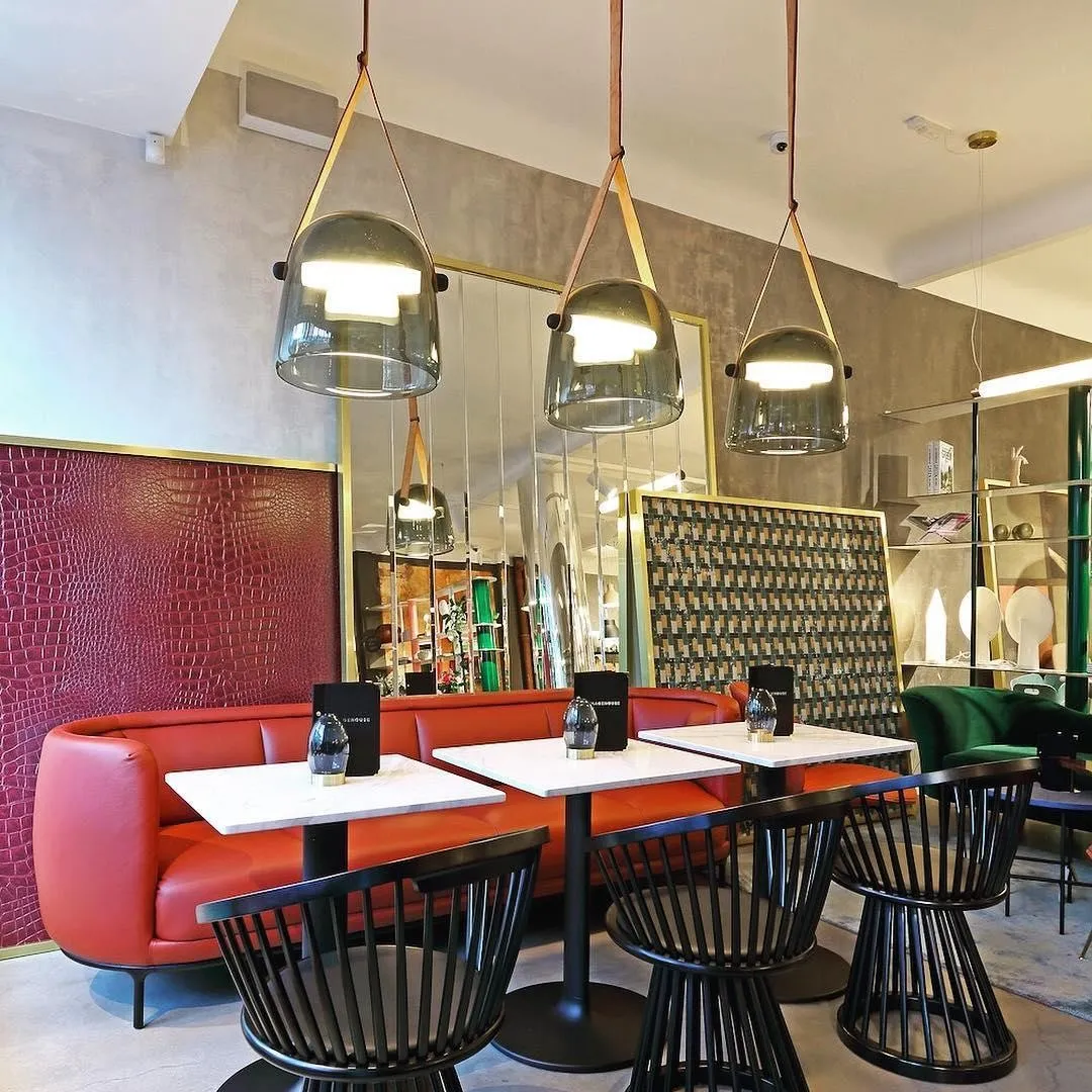 Mona glass pendant lamp