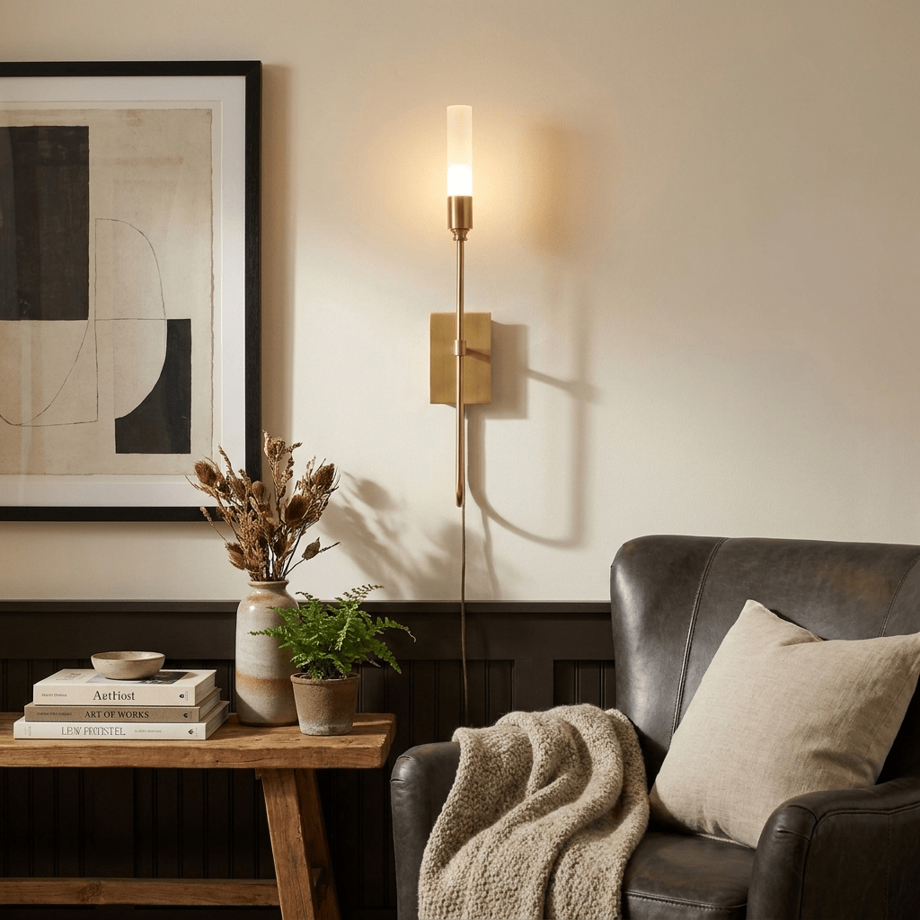 Double Arrow Acrylic Plug-In Wall Light - product image 6